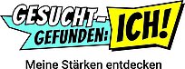 Logo des Tools Gesucht-Gefunden: Ich! mit Unterzeile.