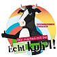 Grafik mit Kuh. Wir machen mit bei Echt kuh-l! www.echtkuh-l.de #echtkuhl