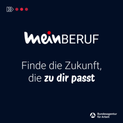 Logo meinBERUF Finde die Zukunft, die zu dir passt.