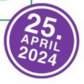 Logo mit Text Zukunftstag für Mädchen und Jungen im Land Brandenburg am 25. April 2024.