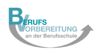 Logo mit Text Berufsvorbereitung an der Berufsschule.