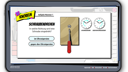 Screenshot einer Knobelaufgabe der Challenge Handwerkliches Geschick von Gesucht - gefunden: ICH!