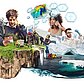 Die Collage vom Netzwerk Grüne Arbeitswelt zeigt Menschen in Berufen zu Umwelt- und Klimaschutz.
