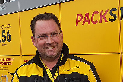 Porträtfoto von Heiko Kist, Postbetriebsinspektor und Ausbilder bei der DHL Group