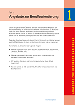 Abbild von Teil 1 des Berufswahlpasses.